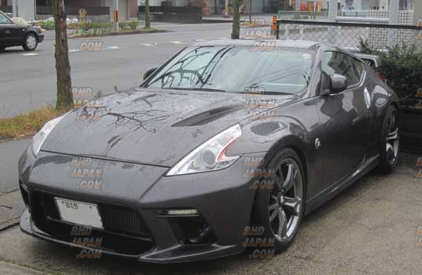 Fujimura Auto Rocket Dancer Front Bumper Carbon Mix - Fairlady Z